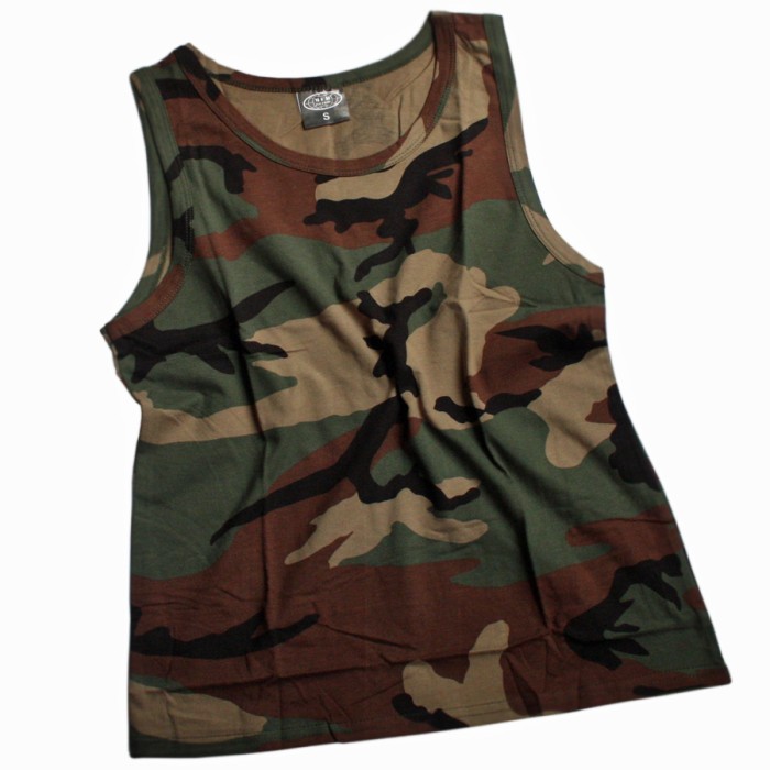 MFH US Tank-Top, Trägershirt, woodland